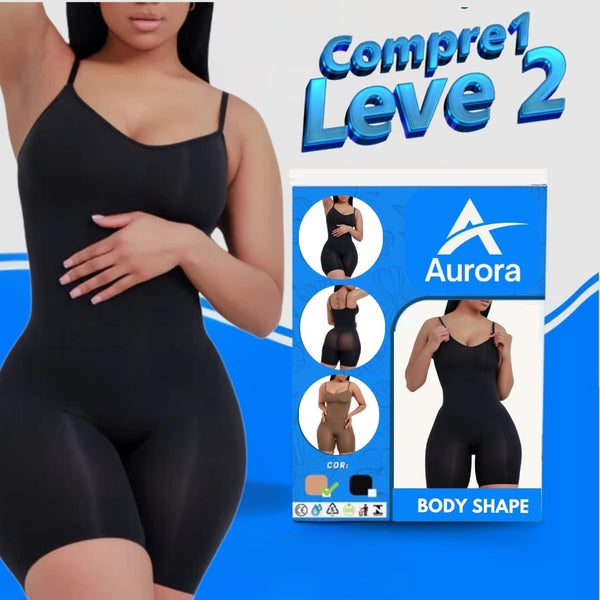 Body Ultra Shaper Aurora: Compre 1, Leve 2! Transforme Sua Silhueta com Elegância!