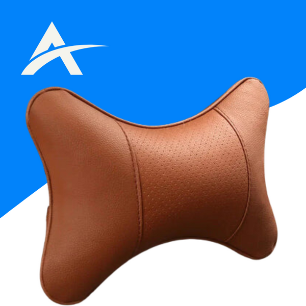 Almofada de pescoço para carro em couro - PescoLeather