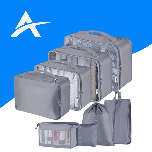 Kit de Bolsa Organizadora de Mala Para Viagem