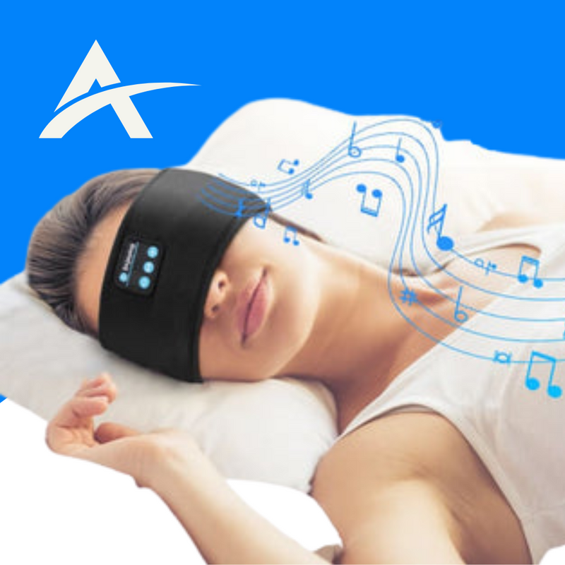 Tapa Olho De Dormir C/ Fone De Ouvido Bluetooth - Sleep Mask™