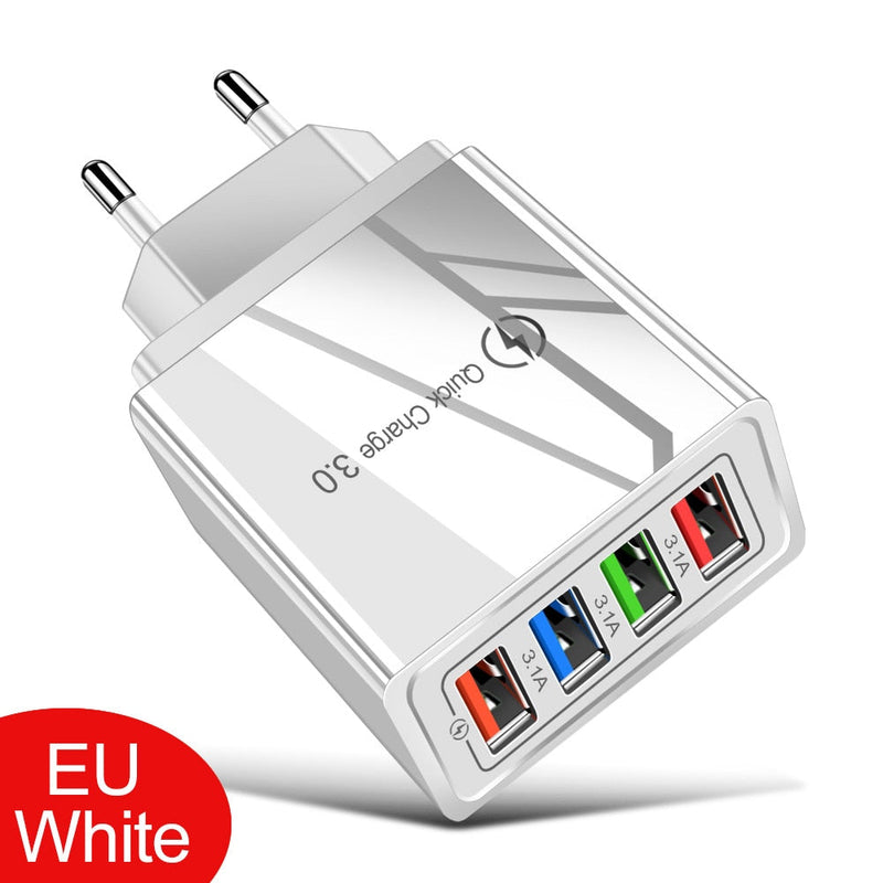 Carregador Turbo Max Universal 3 em 1