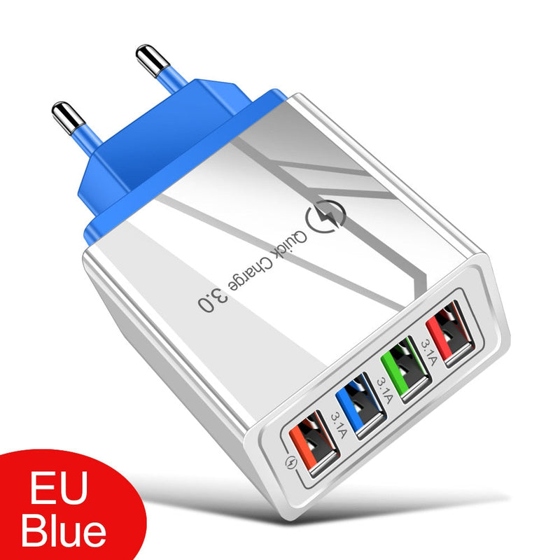 Carregador Turbo Max Universal 3 em 1