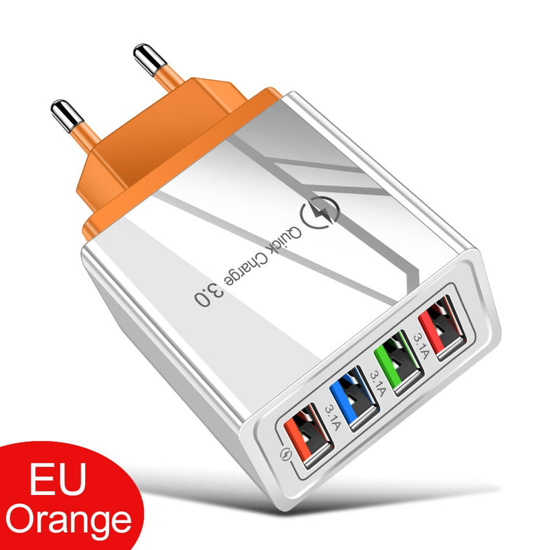 Carregador Turbo Max Universal 3 em 1