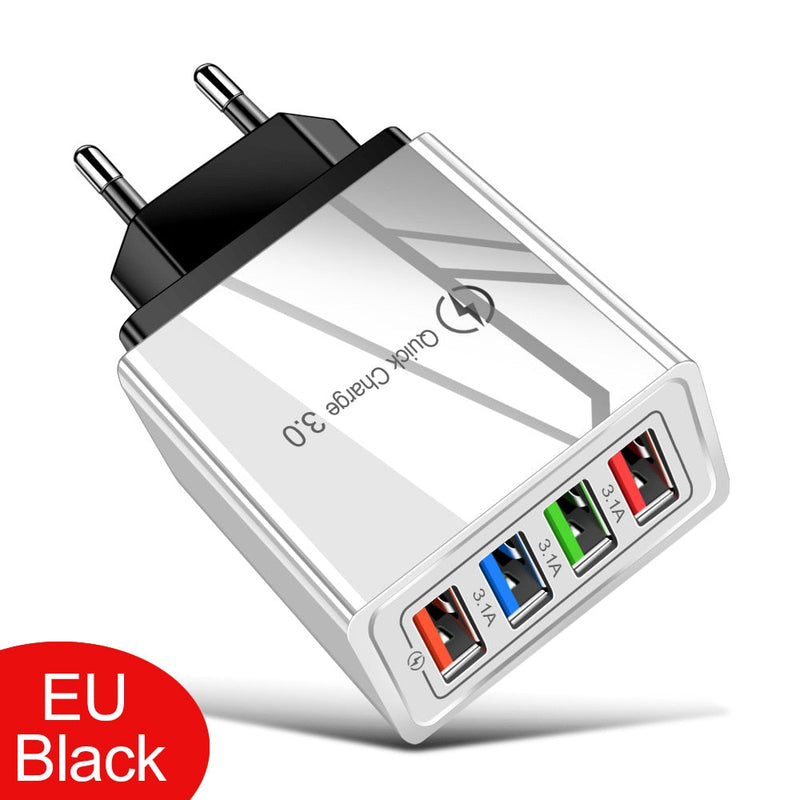 Carregador Turbo Max Universal 3 em 1