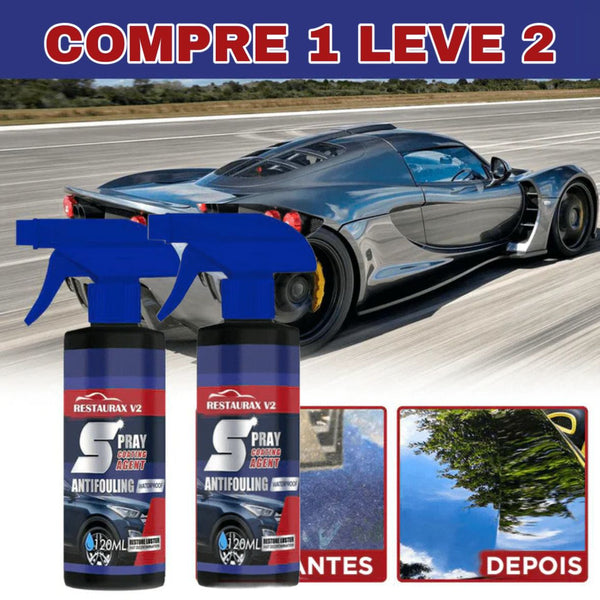 [COMPRE 1 LEVE 2] KIT 2 UNIDADES Restaurax® 2.0 Agente de Renovação Cerâmico 3 em 1 - Renova a Pintura Queimada e Riscos Facilmente - Restaura o Brilho e Pintura - 120ML
