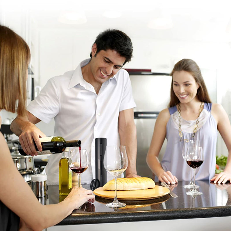 Abridor de Vinho Elétrico | Saca Rolha | Frete Grátis