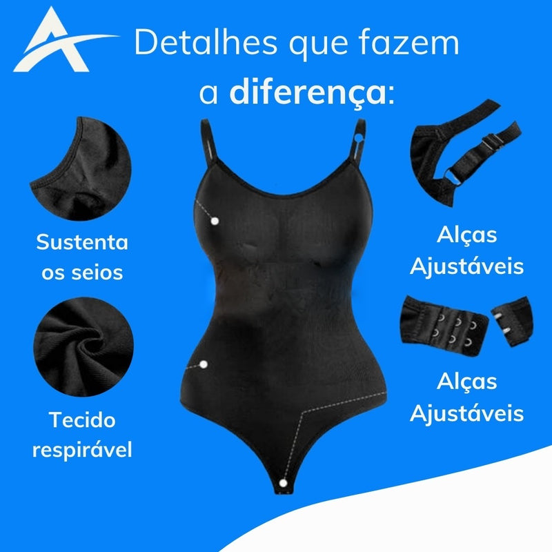 Body Ultra Shaper Aurora: Compre 1, Leve 2! Transforme Sua Silhueta com Elegância!