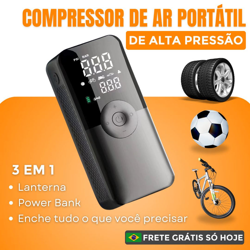 Compressor de Ar Portátil de Alta Pressão