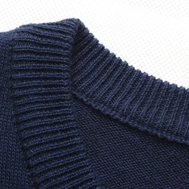 Suéter Maculino Slim Fit Listrado
